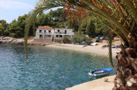 Robinzonáda Anastazia - ostrov Hvar - Chorvatsko - robinzonáda - apartmány u moře, přímo na pláži