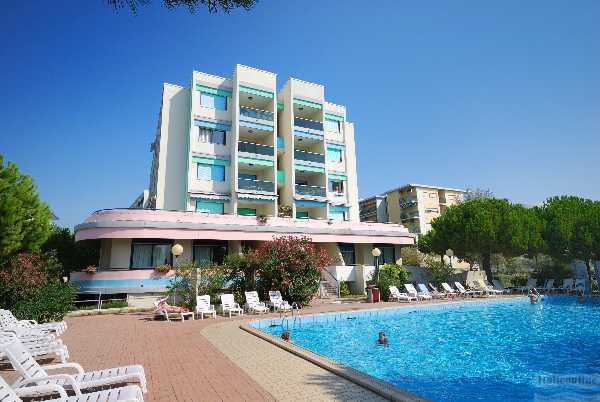 Apartmány Luxor v Bibione v severní Itálii