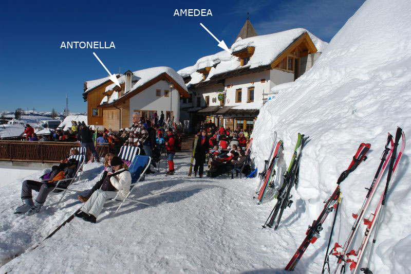 Lyžování Itálie 2023 - Monte Lussari - Penzion Amadea
